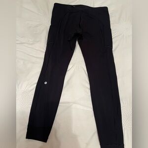 Women’s Lululemon Speed Up Tight 28" *Full-On Luxtreme Leggings size 14-Black